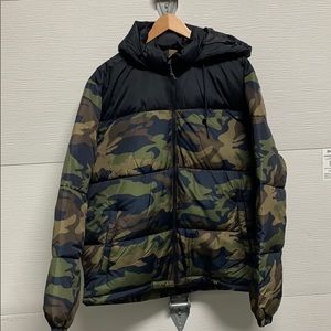 NWT Men’s Aeropostale Remixed Down Puffer Coat